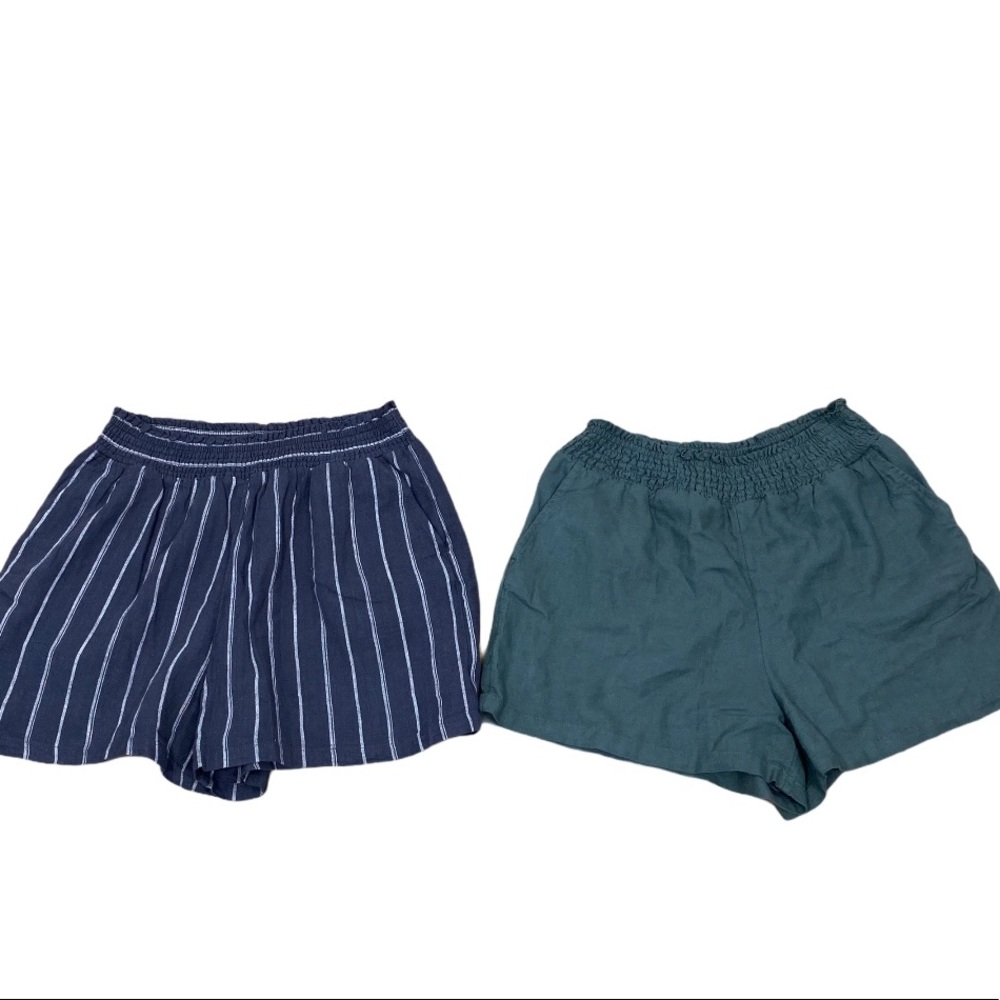 Universal Threads Shorts S Lot Of 2 Linen Blend